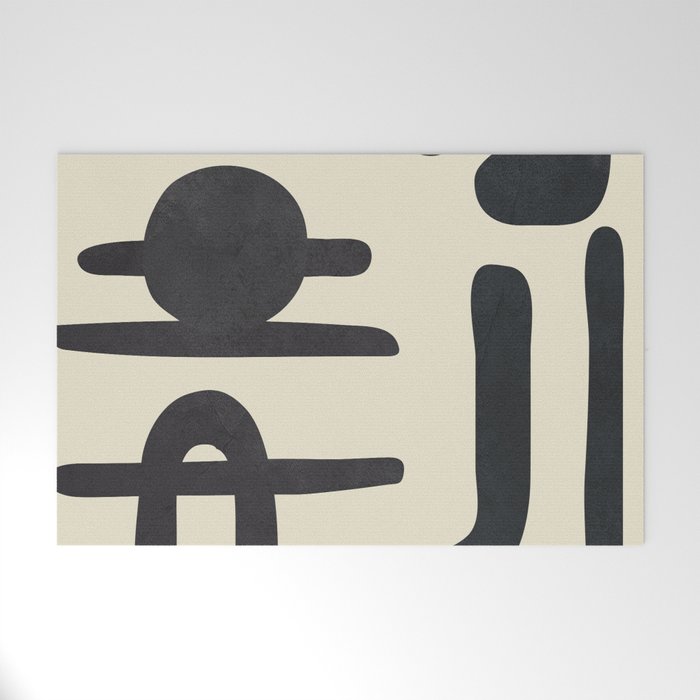 Abstract Colorful Setting 9 Welcome Mat Gallery Image 1