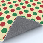 Christmas Polka Dot Pattern Rug Gallery Image 4