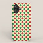 Christmas Polka Dot Pattern iPhone Case Gallery Image 1