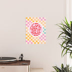 If you like it... Retro and  Fun words on checks  Poster Gallery Image 2