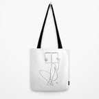 Reading Naked n.2 Tote Bag Gallery Image 2