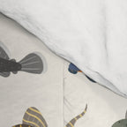 Pleco! - white Comforter Gallery Image 4