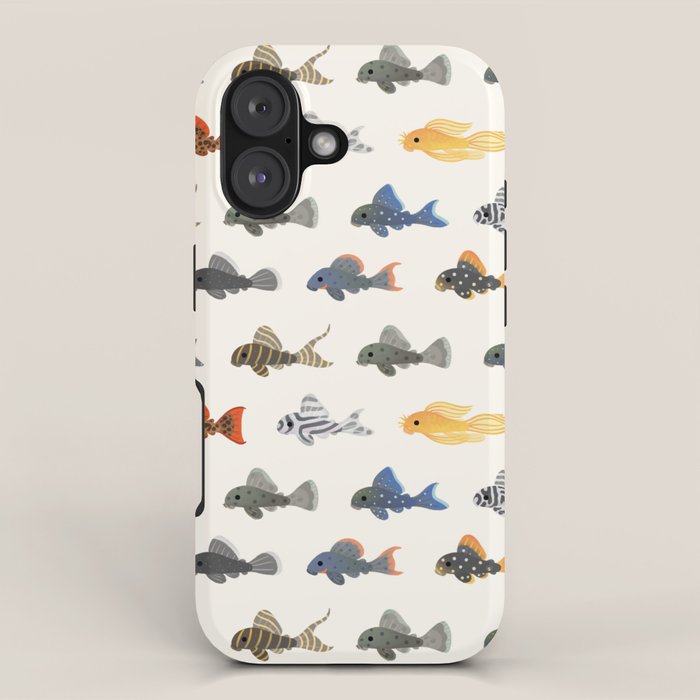 Pleco! - white iPhone Case Gallery Image 1