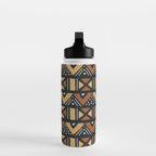 Mud cloth Mali Water Bottle Gallery Image 3