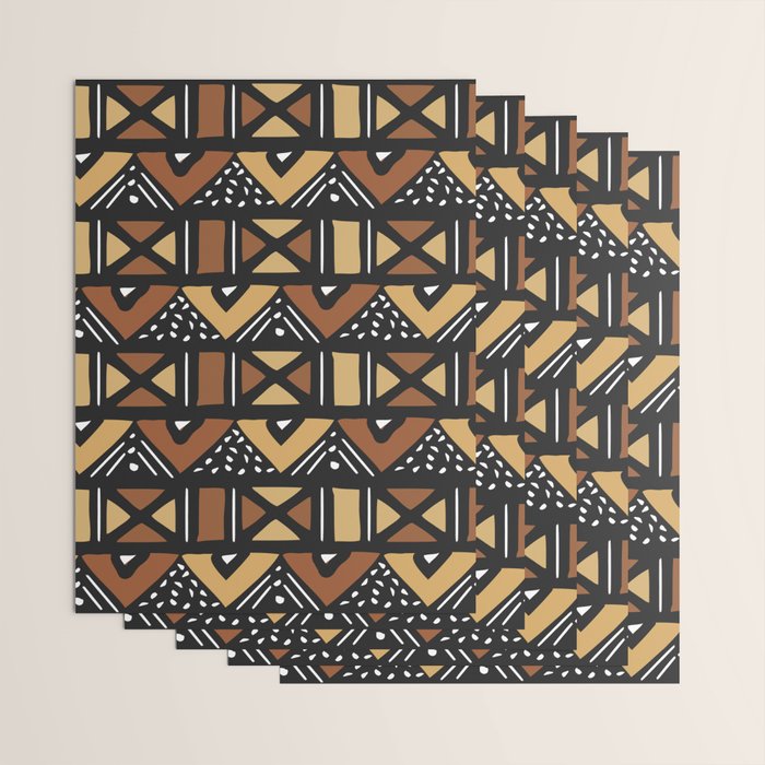 Mud cloth Mali Wrapping Paper Gallery Image 3