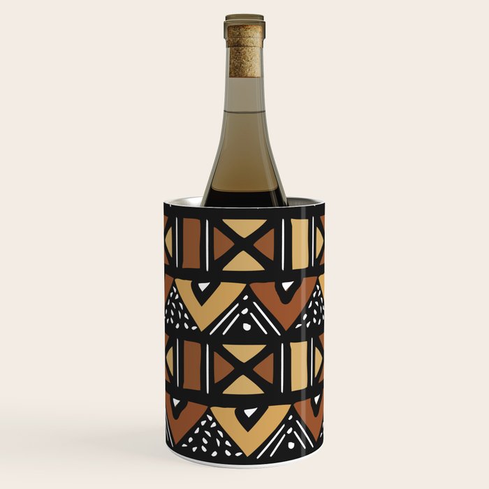 Mud cloth Mali Wine Chiller Gallery Image 1
