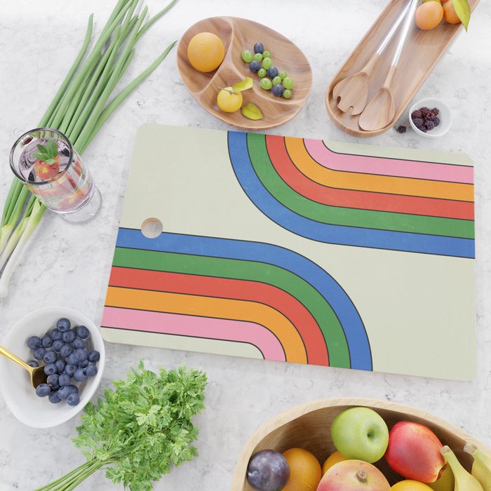 Retro Candy Arches Cutting Board Gallery Image 2