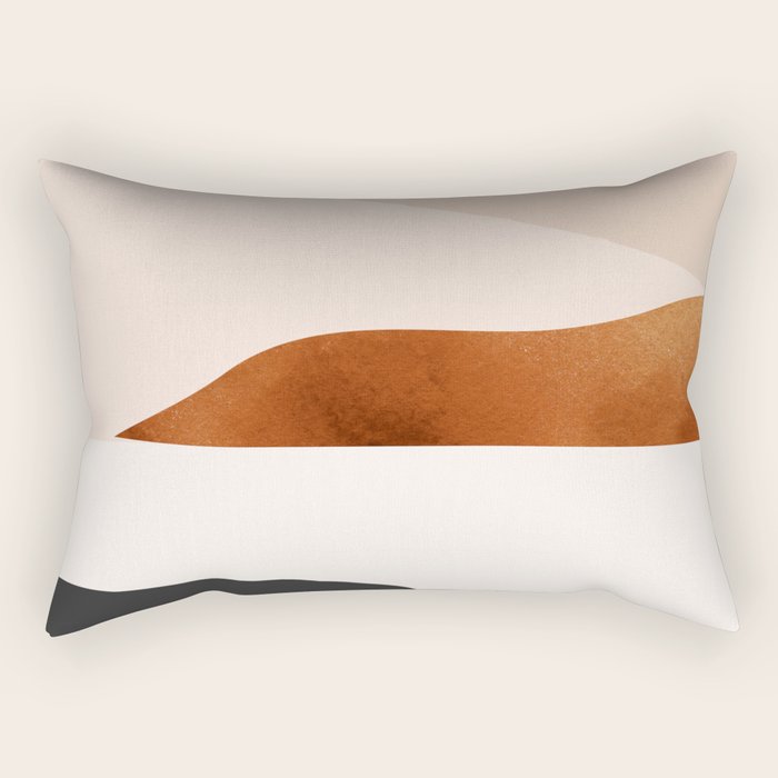 Minimal Art Landscape 15 Rectangular Pillow Gallery Image 2