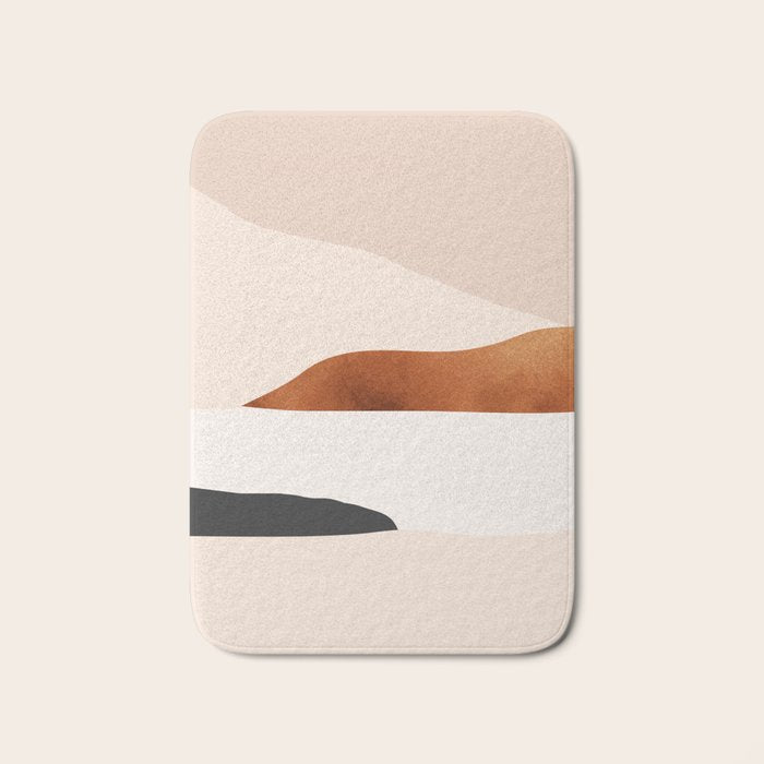 Minimal Art Landscape 15 Bath Mat Gallery Image 1