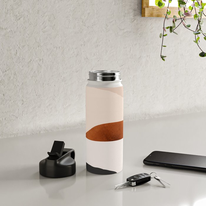 Minimal Art Landscape 15 Water Bottle Gallery Image 4