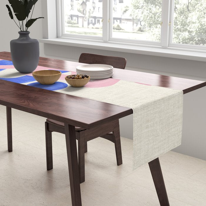 Pink Mountain Peak Table Runner Gallery Image 2