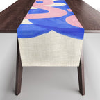 Pink Mountain Peak Table Runner Gallery Image 1