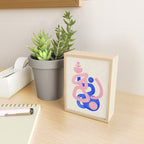 Pink Mountain Peak Mini Art Print Gallery Image 2