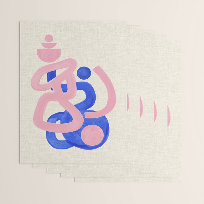 Pink Mountain Peak Wrapping Paper Gallery Image 3
