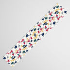 Happy llamas Christmas choir Table Runner Gallery Image 3