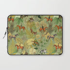 Horseback Riding In The Woods Laptop Sleeve Gallery Image 1