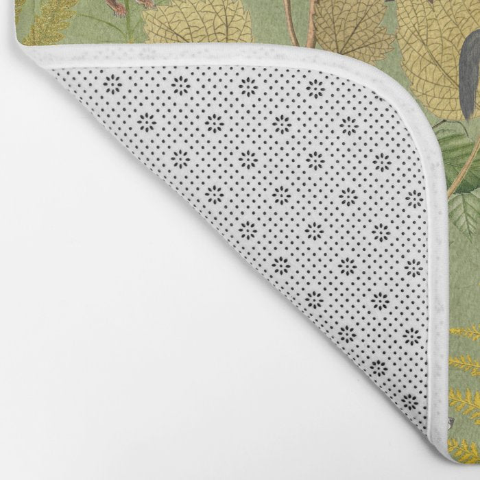 Horseback Riding In The Woods Bath Mat Gallery Image 2