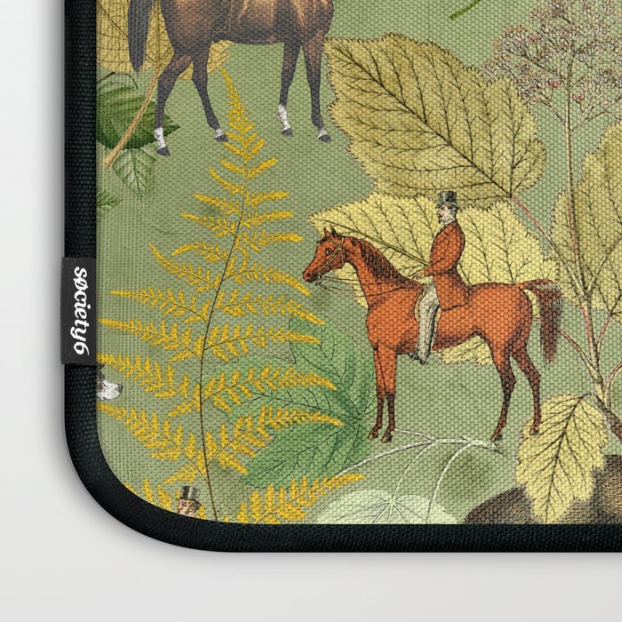 Horseback Riding In The Woods Laptop Sleeve Gallery Image 3