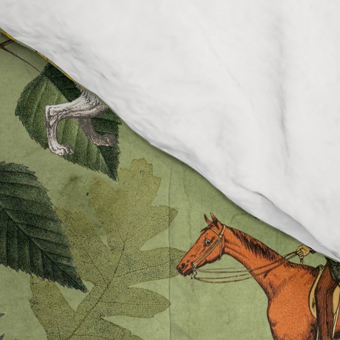 Horseback Riding In The Woods Comforter Gallery Image 4