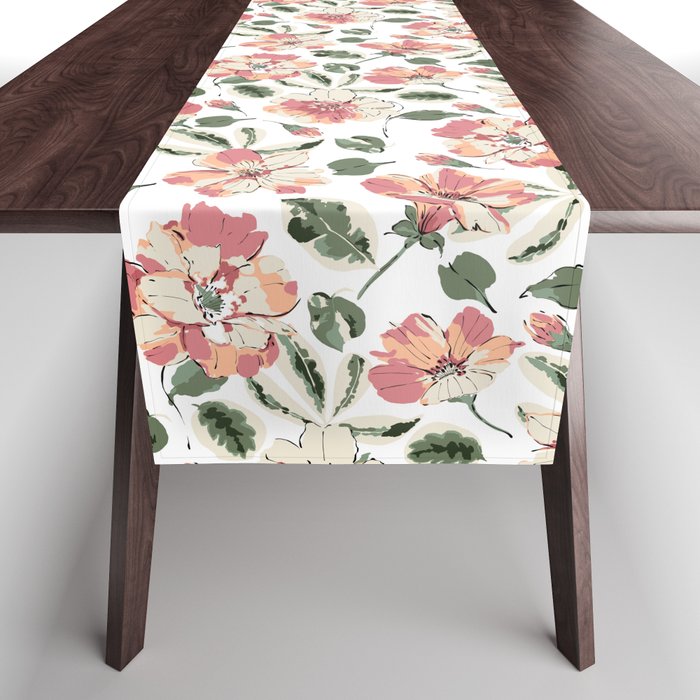 Modern tropical garden WGP Table Runner Gallery Image 1