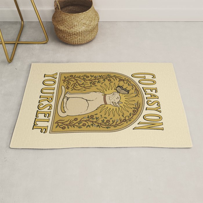 Go Easy on Yourself Rug Gallery Image 1