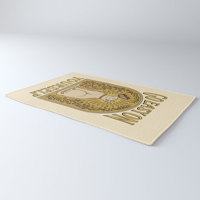 Go Easy on Yourself Rug Gallery Image 3