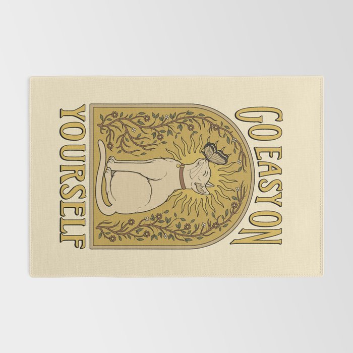 Go Easy on Yourself Rug Gallery Image 2
