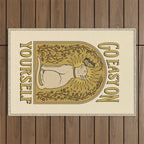 Go Easy on Yourself Outdoor Rug Gallery Image 1