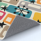Retro Mid Century Modern Atomic Decoration 254 Googie Rug Gallery Image 4