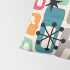 Retro Mid Century Modern Atomic Decoration 254 Googie Pillow Sham Gallery Image 4