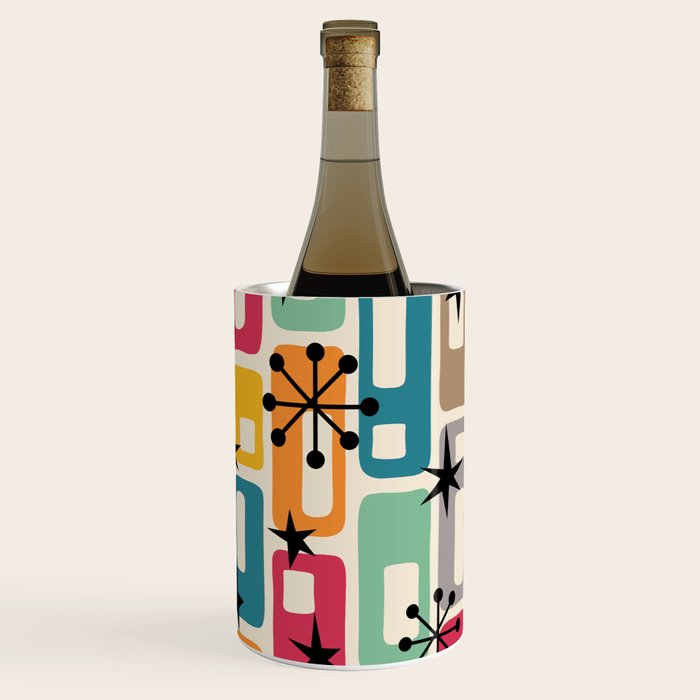 Retro Mid Century Modern Atomic Decoration 254 Googie Wine Chiller Gallery Image 3