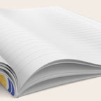 Lemon Orchard - blue and yellow Notebook Gallery Image 2