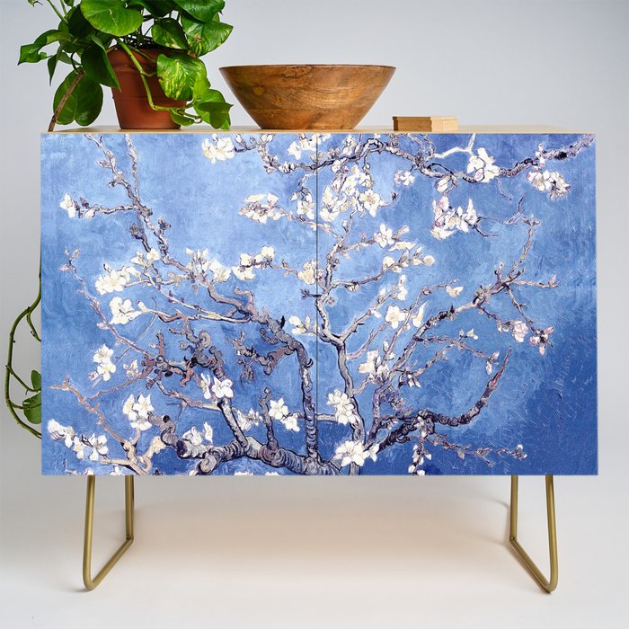 Vincent Van Gogh Almond BlossomS Blue Credenza Gallery Image 1