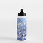Vincent Van Gogh Almond BlossomS Blue Water Bottle Gallery Image 3