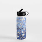 Vincent Van Gogh Almond BlossomS Blue Water Bottle Gallery Image 1