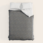 Paisley Line Art - Navy Duvet Cover Gallery Image 6