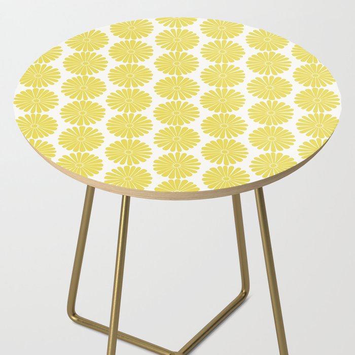 Floral Daisy Pattern XVIII Side Table Gallery Image 2