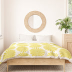 Floral Daisy Pattern XVIII Duvet Cover Gallery Image 3