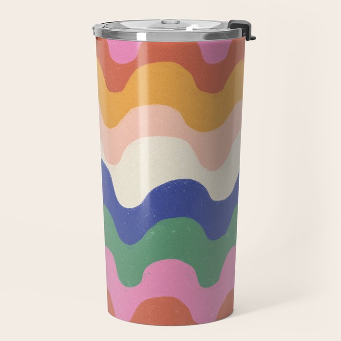 Bright waves Travel Mug Gallery Image 2