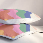 Bright waves Pillow Sham Gallery Image 3