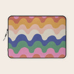 Bright waves Laptop Sleeve Gallery Image 1