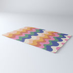 Bright waves Rug Gallery Image 3