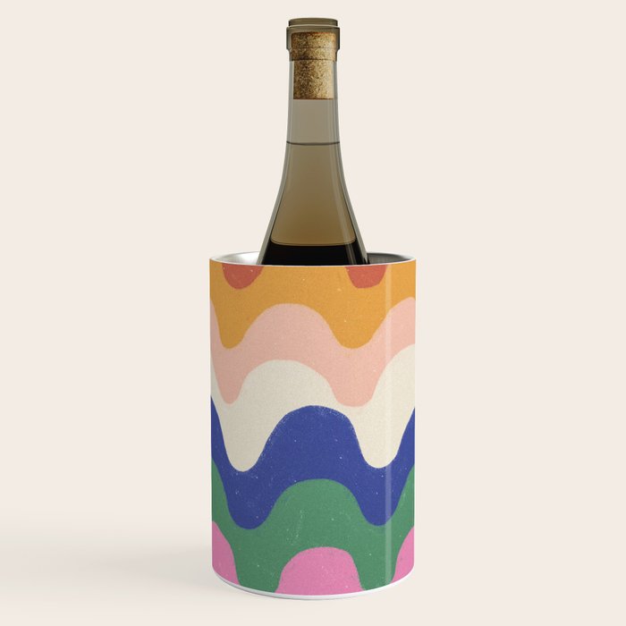 Bright waves Wine Chiller Gallery Image 1