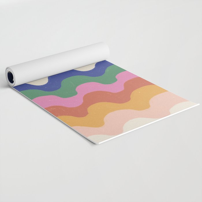 Bright waves Yoga Mat Gallery Image 2