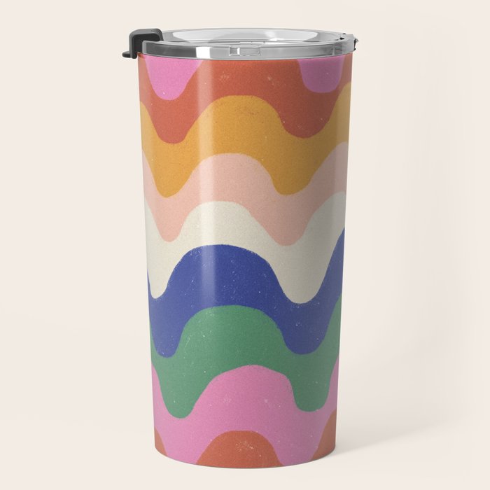 Bright waves Travel Mug Gallery Image 3