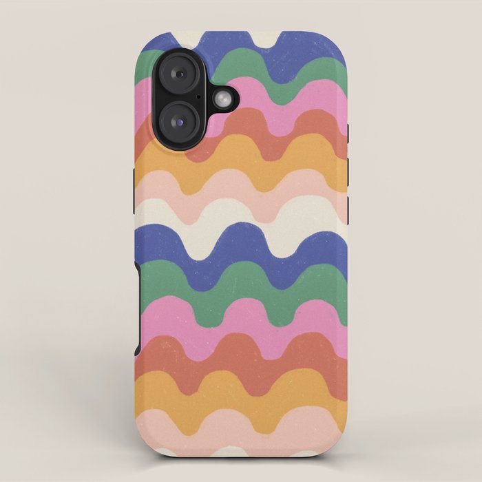 Bright waves iPhone Case Gallery Image 1