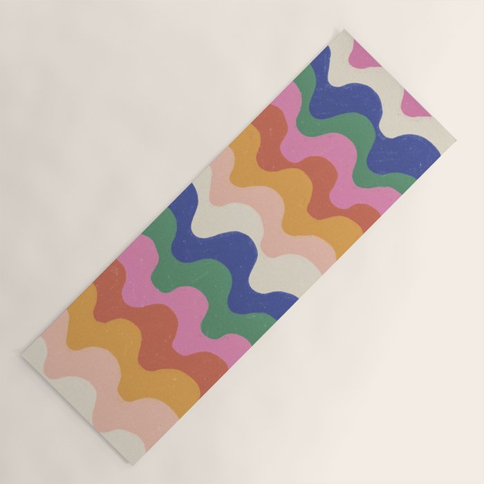 Bright waves Yoga Mat Gallery Image 1