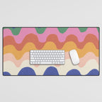 Bright waves Desk Mat Gallery Image 1