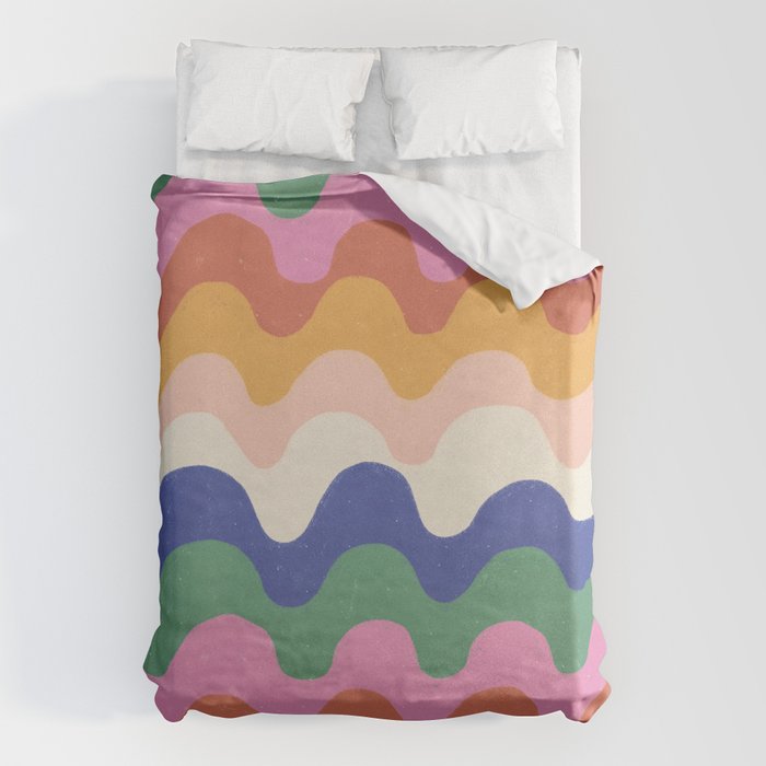 Bright waves Duvet Cover Gallery Image 6