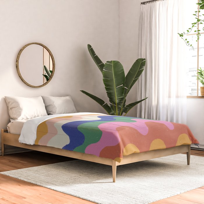 Bright waves Comforter Gallery Image 2